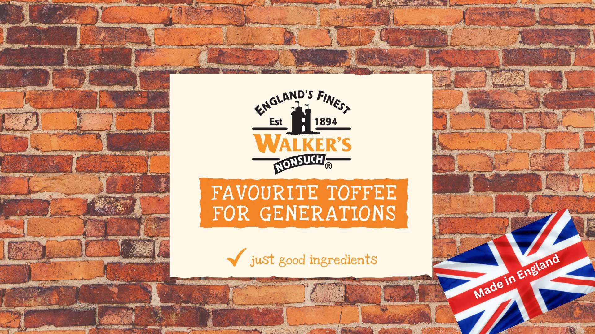 Walkers Nonsuch Toffees - England's Finest Toffee