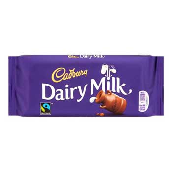 Cadbury Dairy Milk Chocolate Block PMP 95g - Best Before: 06.04.26