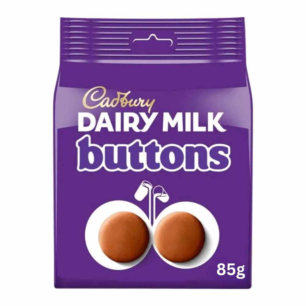 Cadbury Giant Buttons Pouch 85g UK Import British Sweets Treats cadbury-giant-buttons-pouch-85g-uk-import-british-sweets-treats