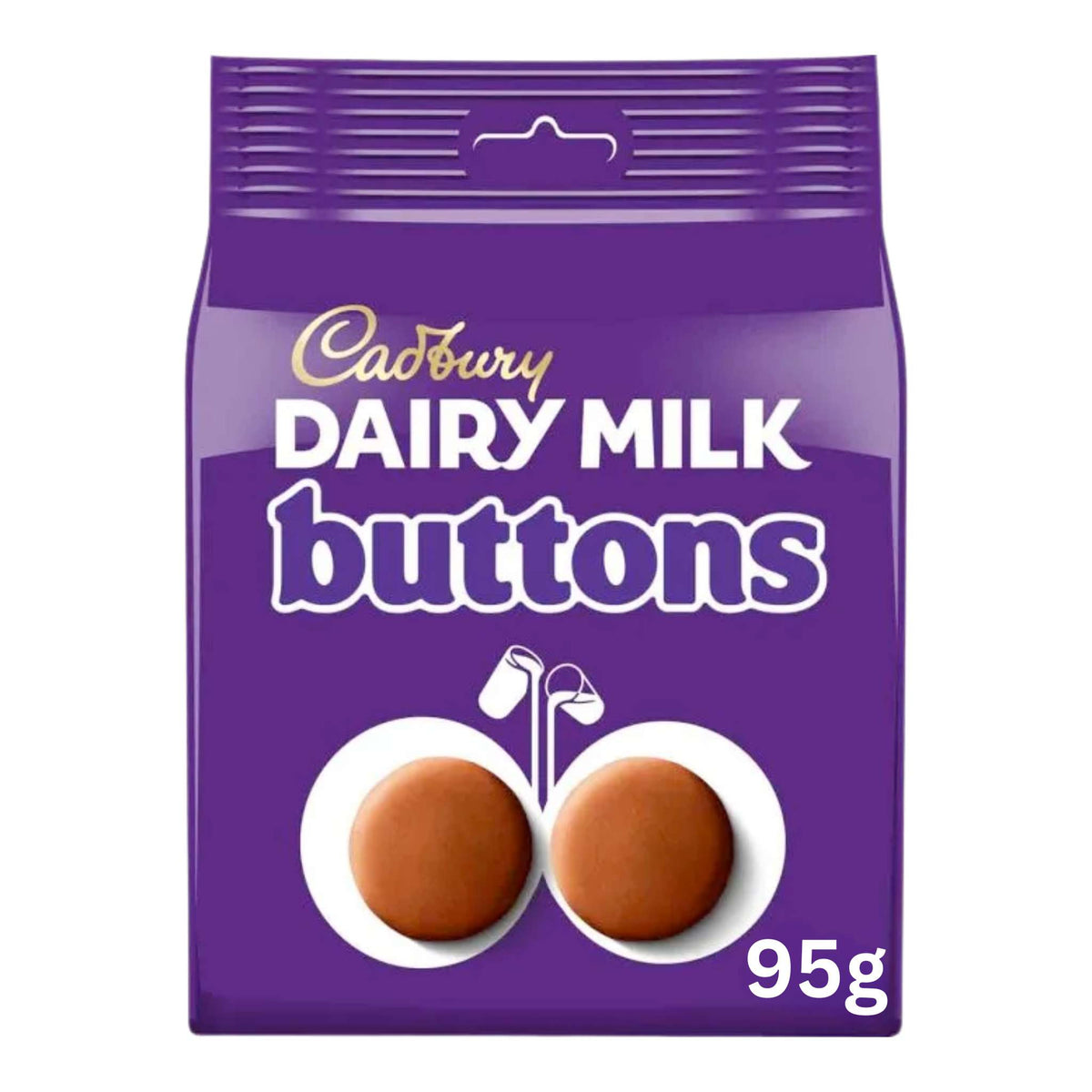 Cadbury Dairy Milk Giant Buttons Pouch pack 95g