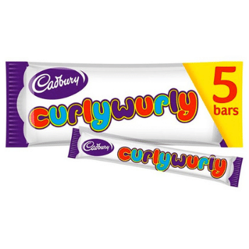 Cadbury Curly Wurly - MULTI - 5 PACK - Best Before: 16.10.25