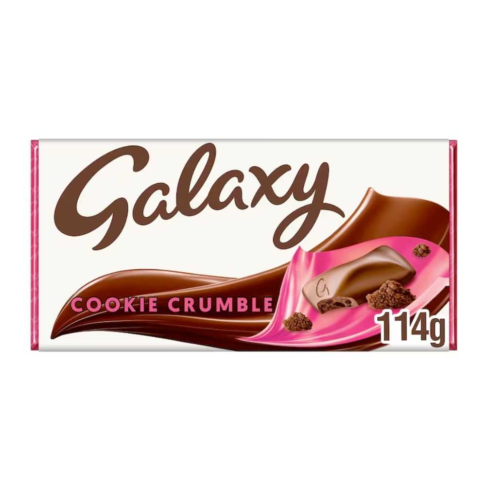 Galaxy Cookie Crumble Block 114g