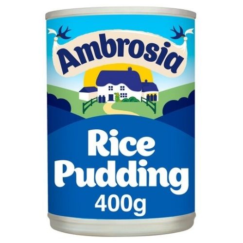 Ambrosia RICE PUDDING 400g - Best Before:  11/2026