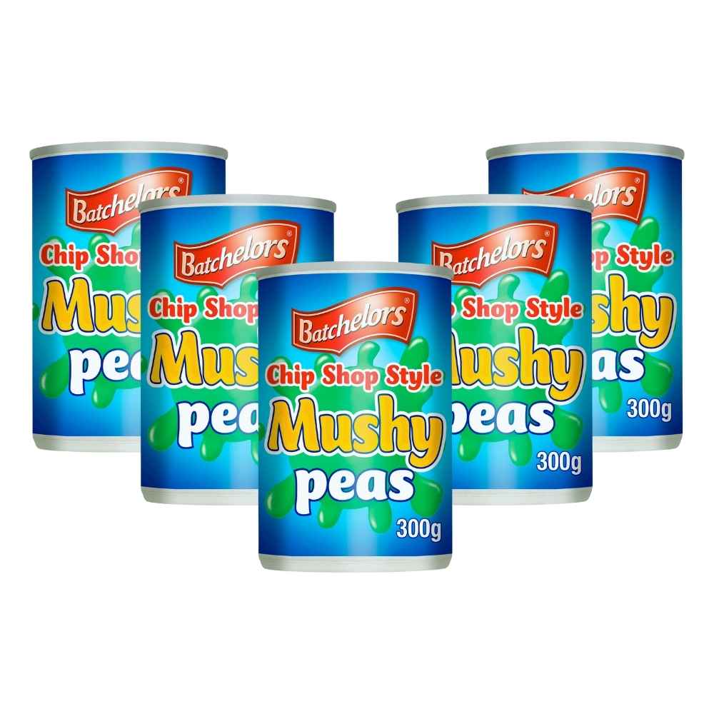 Batchelors Mushy Peas Chip Shop BUNDLE 5x300g 