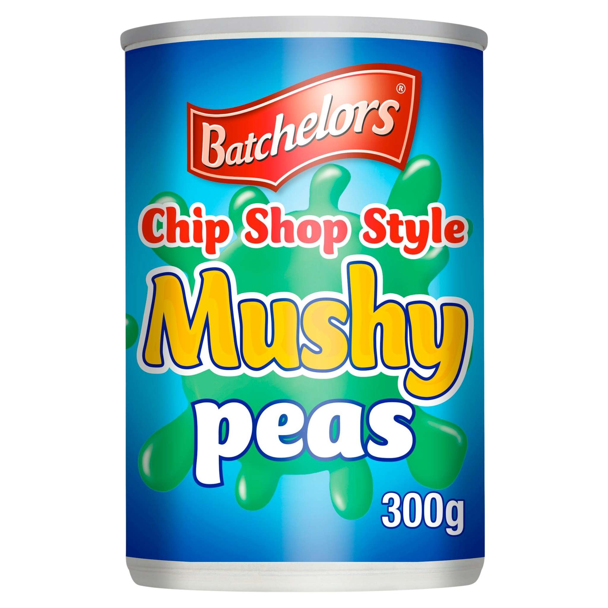 Can of Batchelors Chip Shop Style Mushy Peas 
