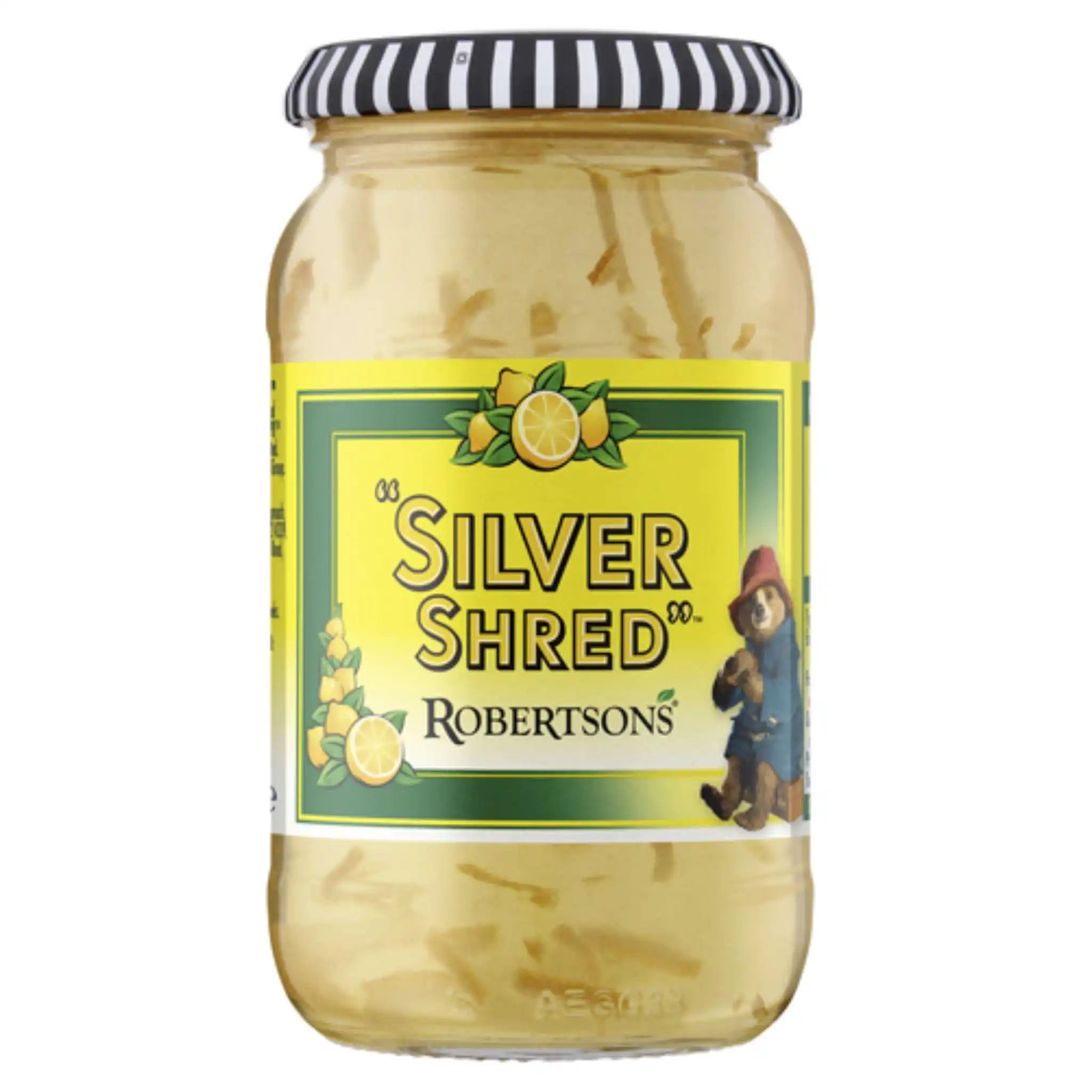 A jar of Robertsons Silver Shred Marmalade