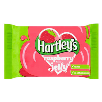 Hartleys RASPBERRY Jelly Tablet 135g - Best Before: 05/2026