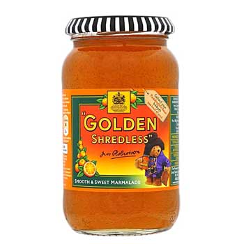 Robertsons GOLDEN SHREDLESS Marmalade 454g - Best Before: 02/2027