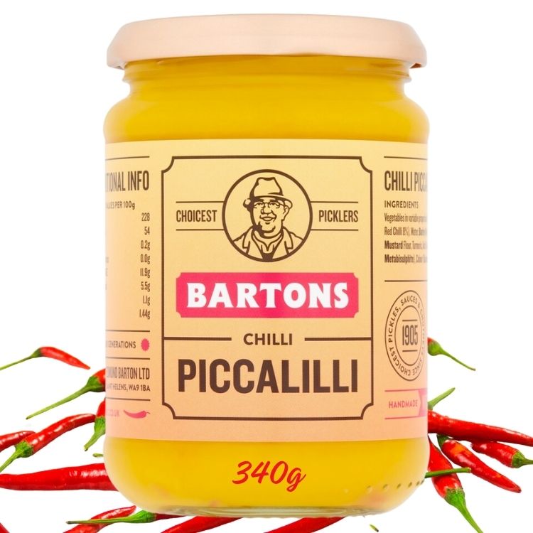 Bartons CHILLI Piccalilli 340g - Best Before: 03/2026