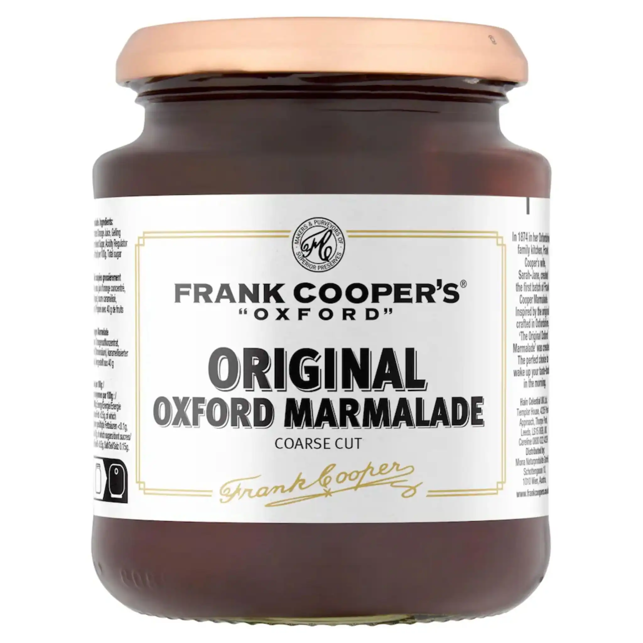 Frank Cooper's Original Oxford Marmalade Coarse Cut 454g 