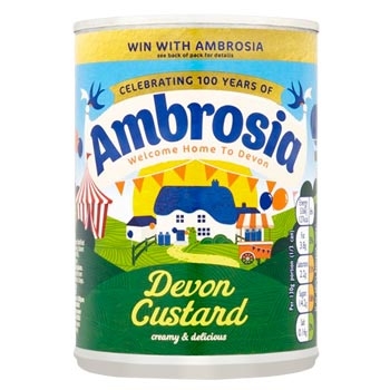 Ambrosia DEVON CUSTARD 400g - Best Before: 10/2025 (SALE)