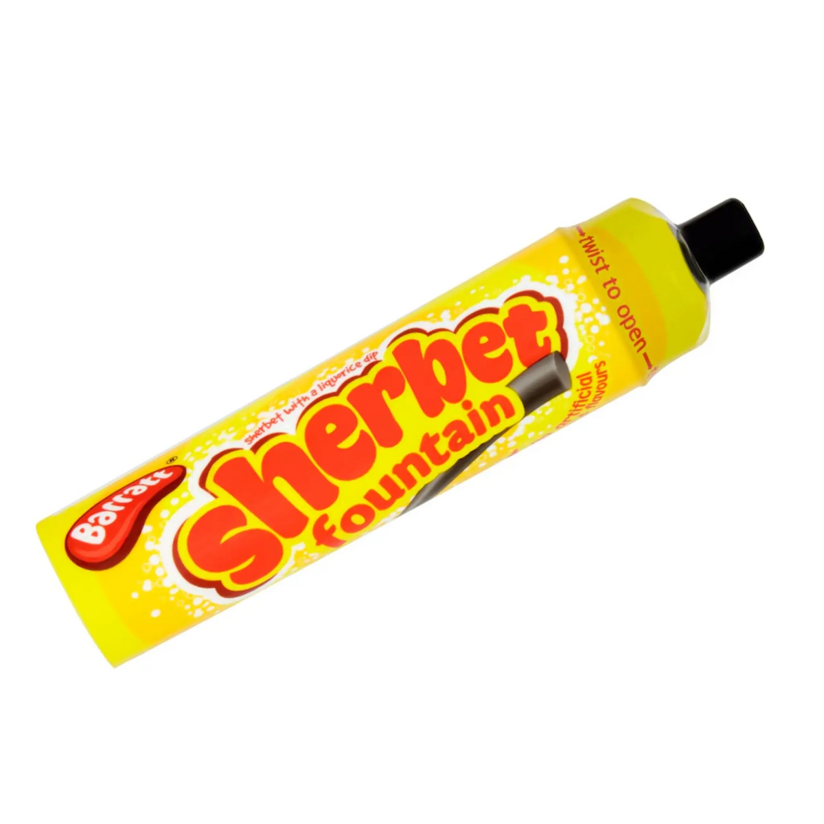 Barratt Sherbet Fountain the sherbet with a liquorice dip 25g
