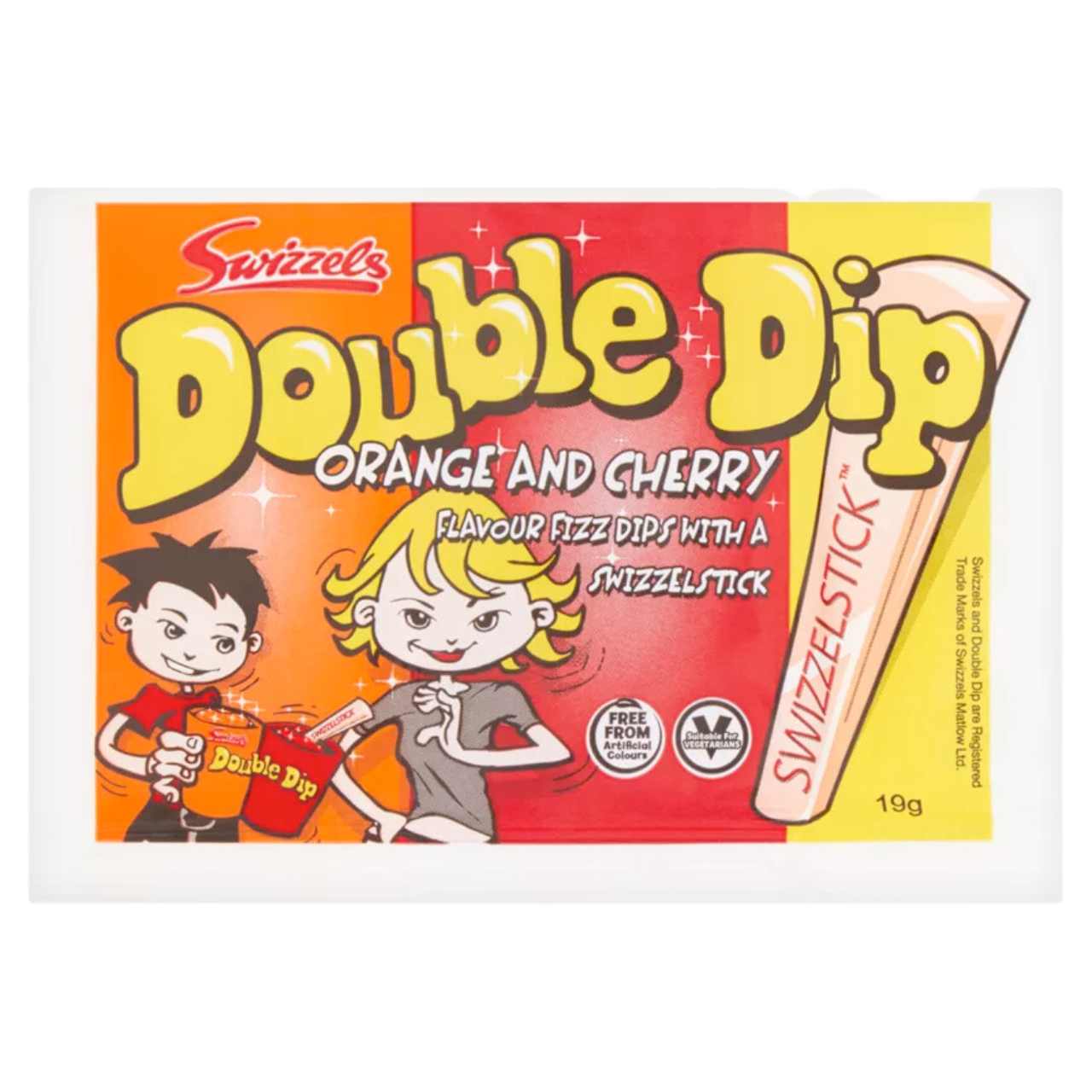 Swizzels Double Dip Stick 19g - Best Before: 05/2026