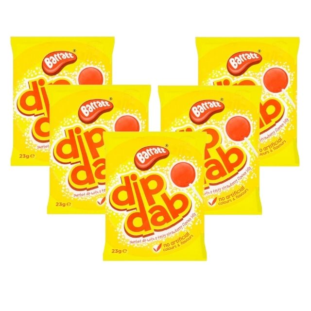 Barratt Dip Dab - Bundle - 5x23g - Best Before: 03/2026 (SAVE $2.50)