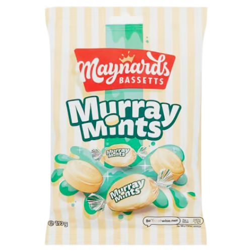 Maynards Bassetts Murray Mints 193g bag of buttery mints.