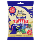 Walkers Nonsuch Assorted Toffees & Chocolate Eclairs 150g bag.