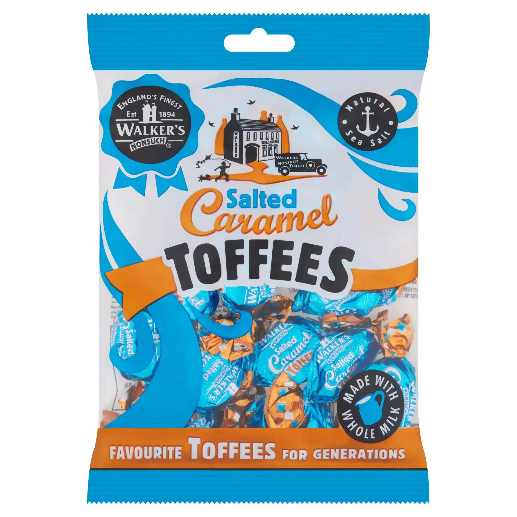 Walkers Nonsuch Salted Caramel Toffees in 150g bag