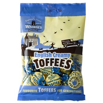 Walkers English Creamy Toffees - 150g Bag (OUT OF STOCK - ETA 10.09.25)