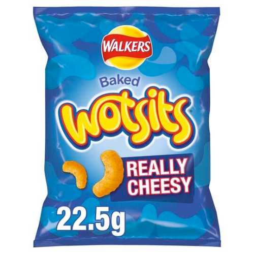 Walkers WOTSITS Cheese 22.5g - Best Before: 15.11.25