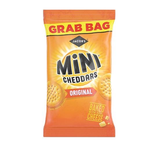 Jacobs ORIGINAL Mini Cheddars 45g - Best Before: 20.12.25
