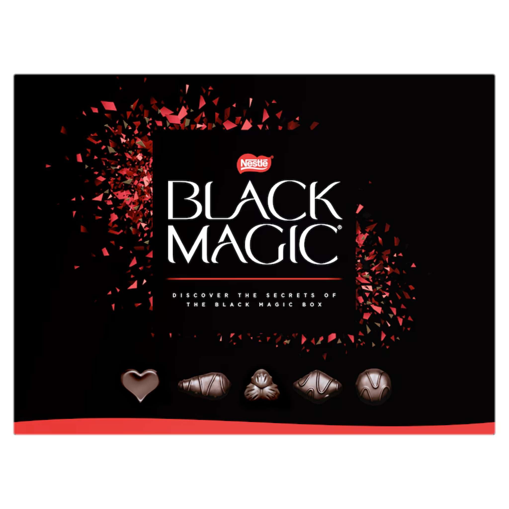 Nestlé Black Magic Dark Chocolate Selection Box 348g classic dark chocolate assortment gift box