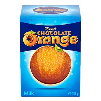 Terrys MILK Chocolate Orange BALL 157g 