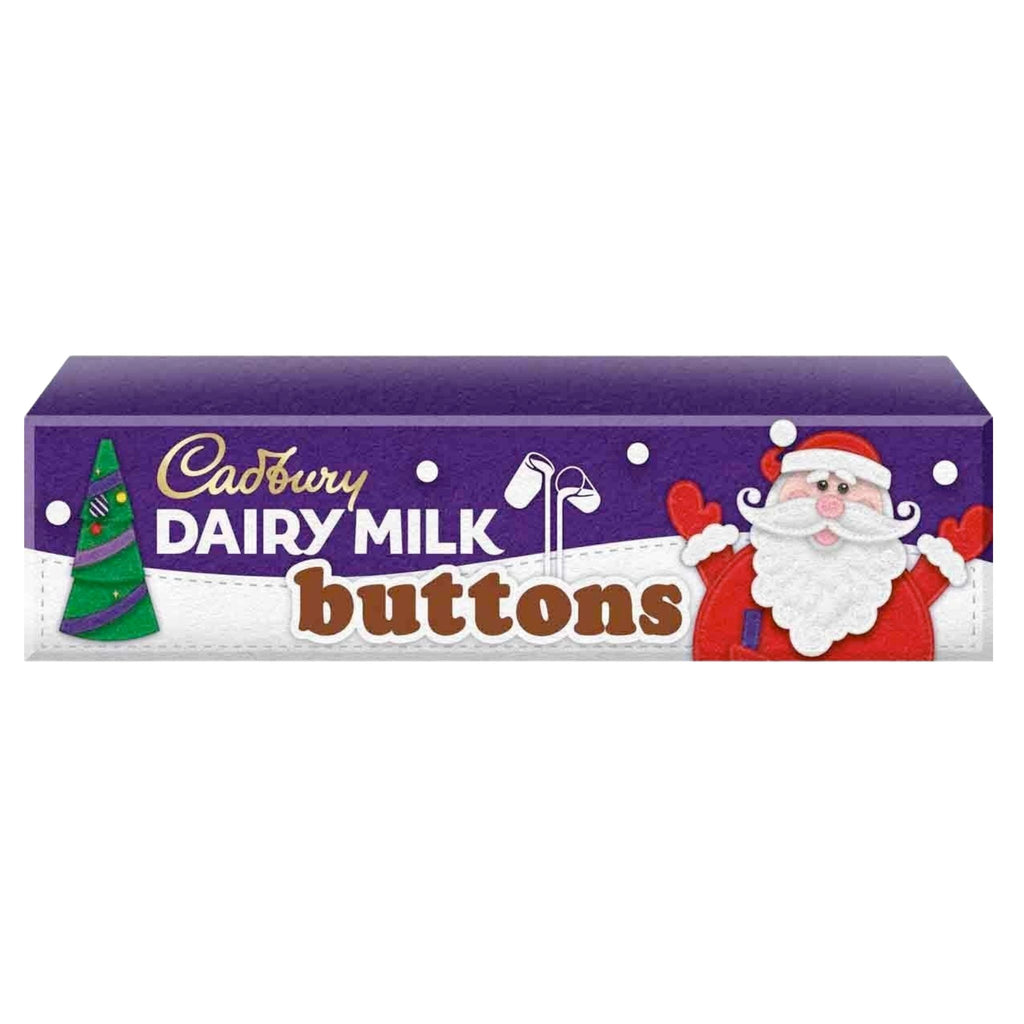 Cadbury Dairy Milk Chocolate Buttons in treatsize bags - perfect for Christmas stockings.