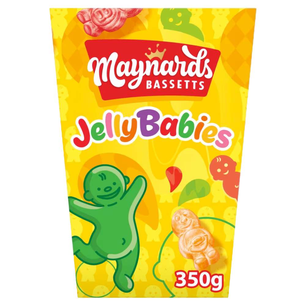 Bassetts Jelly Babies 350g Carton - Best Before: 31.03.26