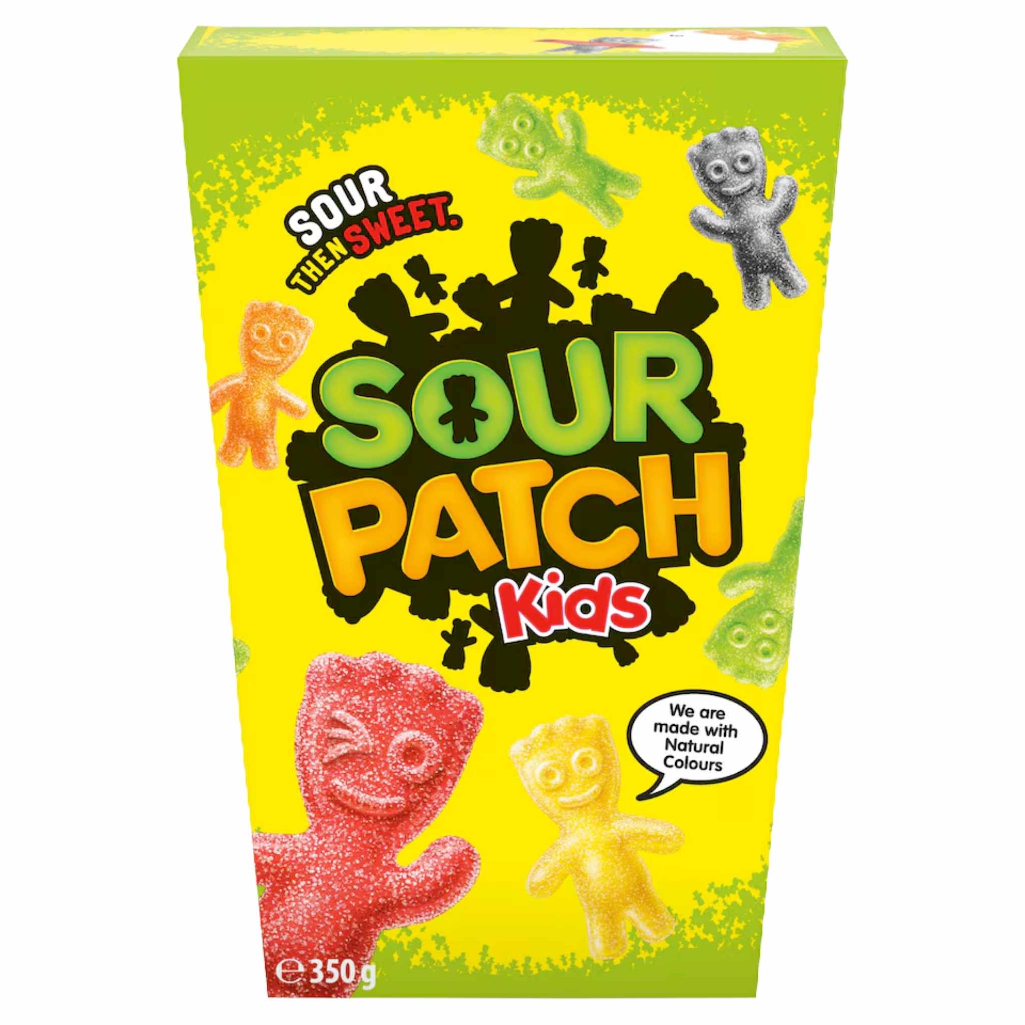 Sour Patch Kids Sweets Gifting Carton 350g box of colourful sour gummy lollies
