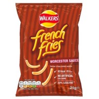 Walkers FRENCH FRIES Worcester Sauce Crisps 21g - Best Before: 12.07.25