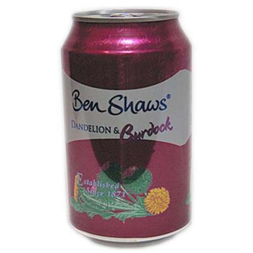 Dandelion & Burdock (330ml can) UK Softdrinks British Sweets & Treats