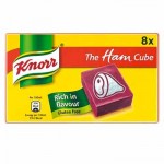 Knorr HAM Stock Cubes (8pk) Gluten-Free - Best Before: 03/2024