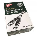 Barratt/Bassetti Hard Liquorice Sticks (BOX 75 UNITS) - Best Before: 08/2024