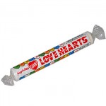 Swizzels Giant LOVE HEARTS ROLL 39g - Best Before:  31.05.24