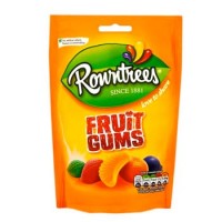 Rowntrees FRUIT GUMS Pouch 150g - Best Before: 09/2025 